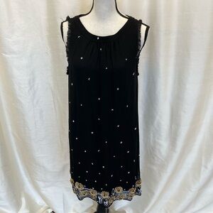 Alice and Olivia Black Silk Dress